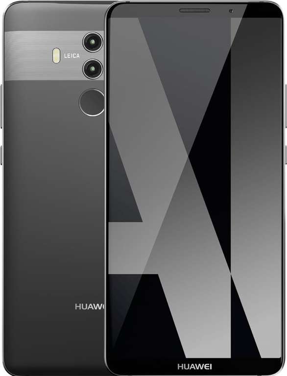 Smartphone 6" Huawei Mate 10 Pro - full HD+, Kirin 970, 6 Go de RAM, 128 Go, gris
