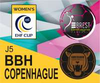1 billet pour le match de handball féminin Brest BH / Copenhague - le 10/11 (15 h), Brest Arena = 1 billet offert en tribune Arkea (cat. 5)