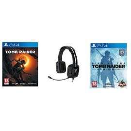 Pack casque audio sans fil Tritton Kunai + Rise of the Tomb Raider sur PS4 + Shadow of the Tomb Raider sur PS4 (+ 2.7€ en SuerPoints)