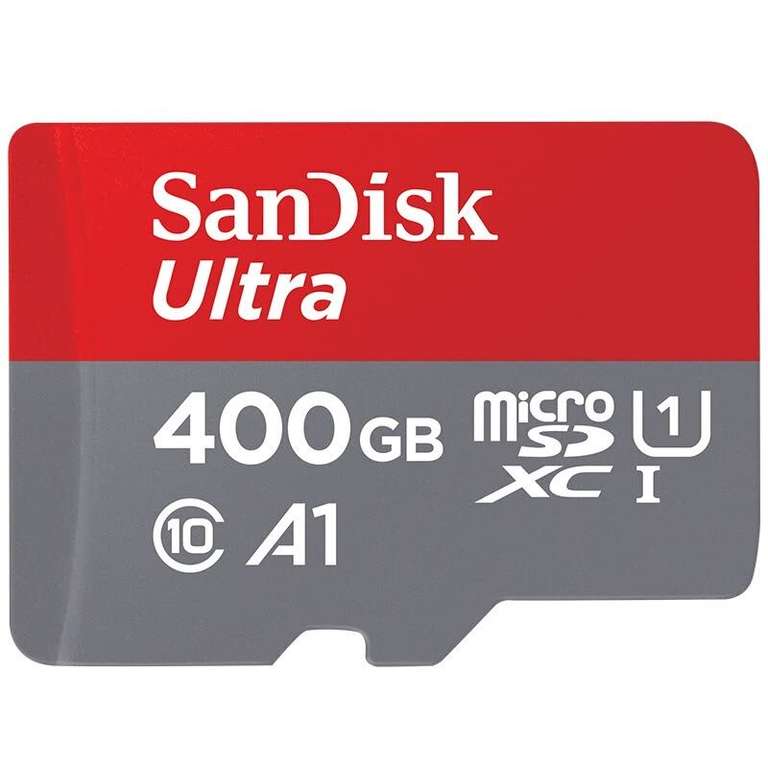 Carte microSDXC SanDisk Ultra U1 - 400 Go + Adaptateur SD