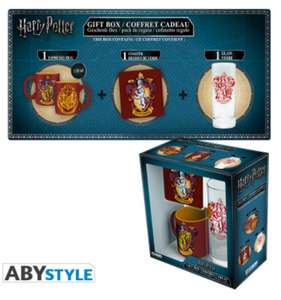 Coffret Harry Potter - Mini-mug, verre, sous-verre (via application)