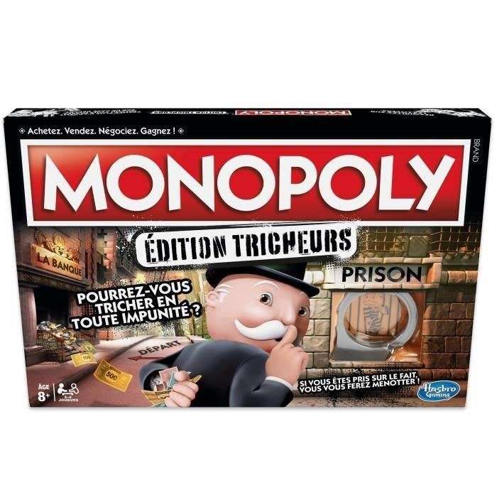 Monopoly tricheurs édition 2018 (Via 3.30€ sur la Carte Fidélité)