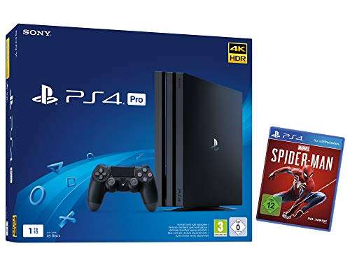 Pack Console PS4 Pro (Noir) - 1 To + Spider-Man