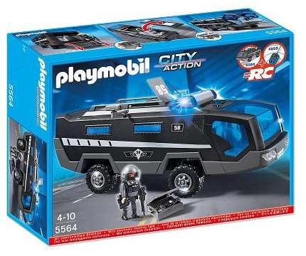 Playmobil City Action 5564 Véhicule d'intervention des forces spéciales
