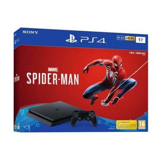 Sélection de packs console Sony PS4 Slim en promotion - Ex : PS4 Slim (1 To) + 2ème manette DualShock 4 + Marvel's Spider Man