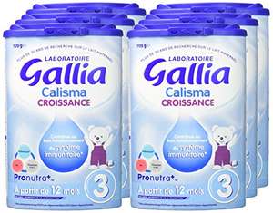 Lait bébé Croissance en poudre Gallia Calisma - 900 g - Pack de 6