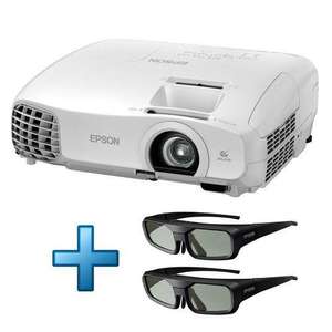 Vidéoprojecteur Epson EH-TW5100 avec 2 paires de lunettes 3D
