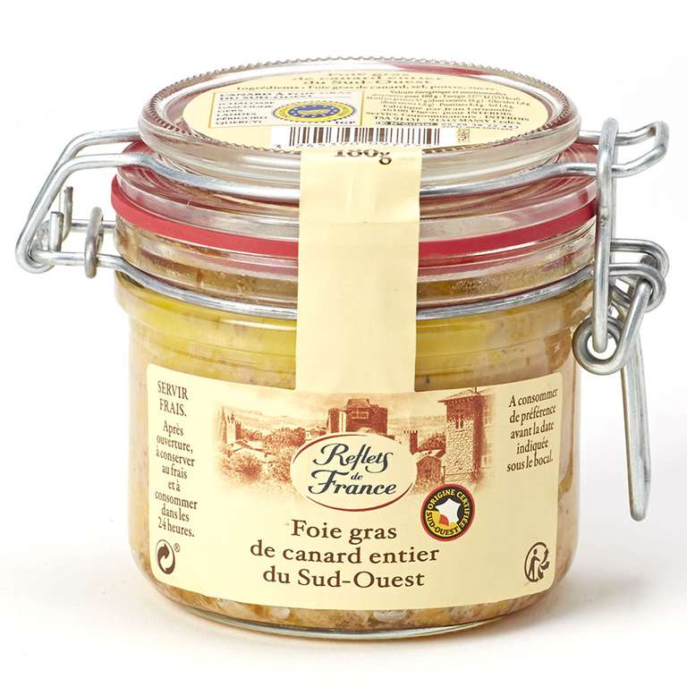 Foie gras de canard entier du sud ouest (via 4.77€ sur la carte) - Fleury-sur-Andelle (27)