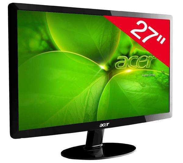 Ecran PC 27" Acer S271HLABID - Full HD - 2ms