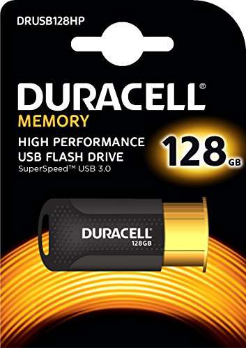 Clé USB 3.0 Duracell DRUSB128HP  - 128 Go (vendeur tiers)