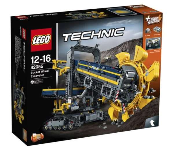 Jeu de Construction Lego Technic - La pelleteuse à godets - 42055