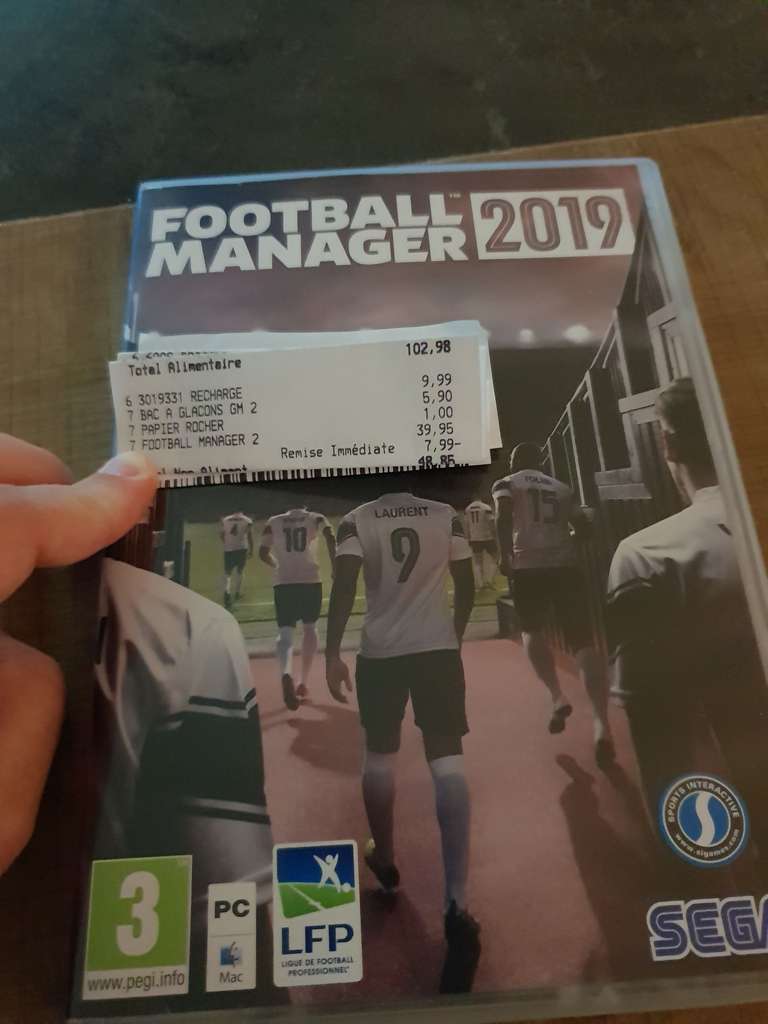 Jeu Football Manager 2019 sur PC