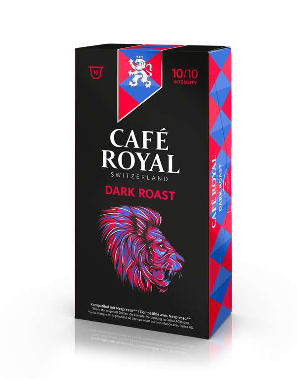 Sélection de Capsules café royal Nespresso en promotion - Ex: Dark Roast - H Market Aulnay-sous-Bois (94)