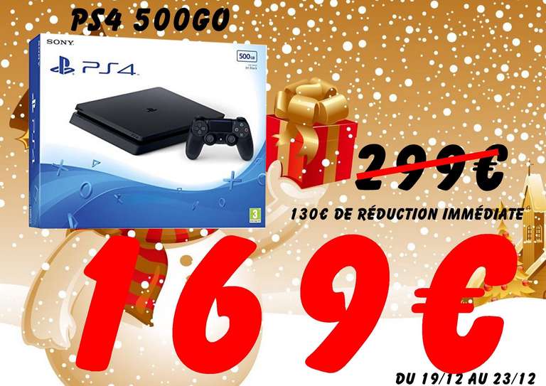 Console Playstation 4 (PS4) 500go - Moulins (03)