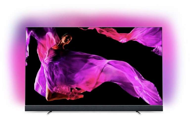 TV OLED 65" Philips 65OLED903 avec Ambilight (3 Côtés) - UHD 4K, HDR, Android TV (Via ODR 500€ - Frontaliers Luxembourg)