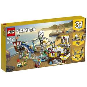Jeu de construction Lego Creator Les montagnes russes des pirates 31084 (via 37,50€ sur le compte fidélité)