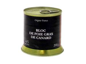 Bloc de foie gras de canard - 200g