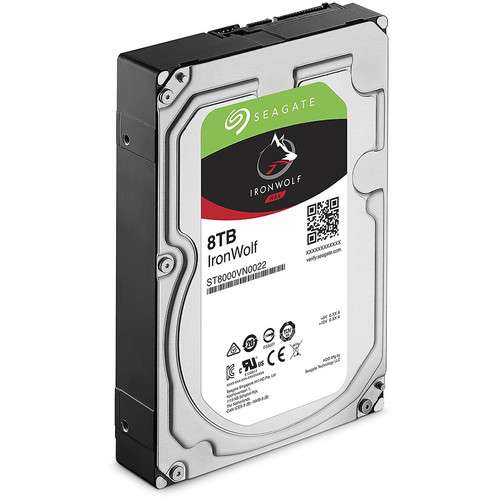 Disque dur 3,5" Seagate IronWolf ST8000VN0022 - 8To
