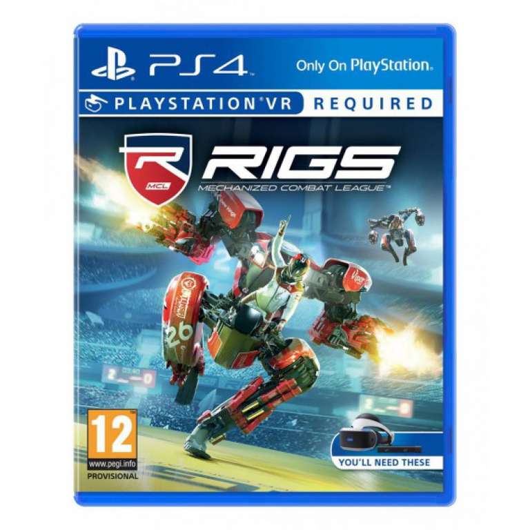 Jeu RIGS VR Mechanized Combat League sur PSVR (PS4) - Dans une sélection de magasins (Via application)