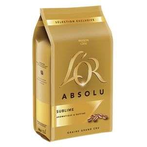 Sachet de café en grains L'Or Absolu Sublime - 500 g (via Shopmium + BDR + ODR)