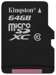 Carte micro SDXC Kingston 64 Go Classe 10