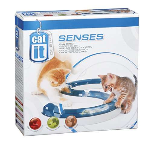 Jouet pour chats Catit Circuit Play Senses - avec balles lumineuses