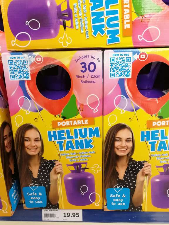 Bouteille Hélium