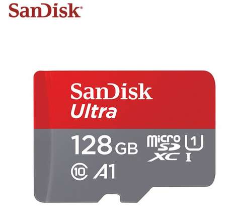 Carte microSDXC SanDisk - 128 Go, Classe 10 (via l'application)