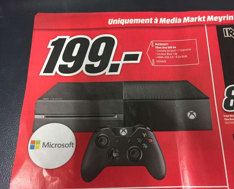 Console Microsoft Xbox One - 500Go