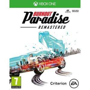 Burnout Paradise Remastered sur Xbox One