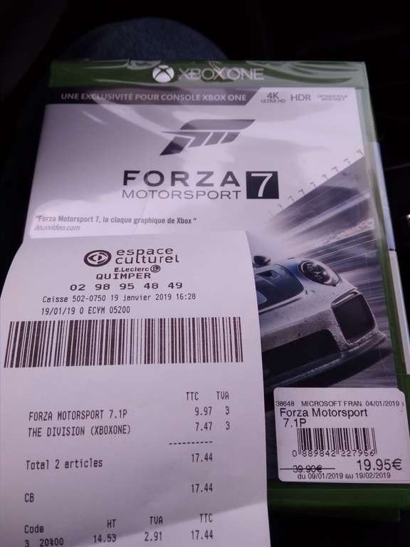 Jeu Forza Motorsport 7 sur Xbox One - Quimper (29)