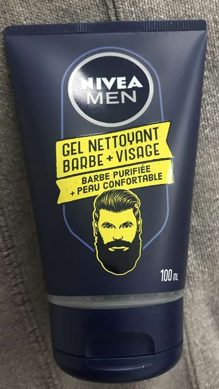 Gel nettoyant barbe + visage Nivea Men (via 1.64€fidélité + BDR)