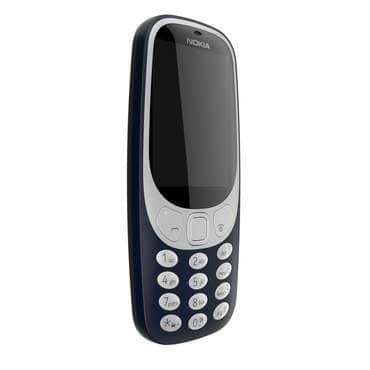 Téléphone mobile Nokia 3310 simple sim - bleu ou jaune (Via odr de 13,82€ - en retrait magasin uniquement)