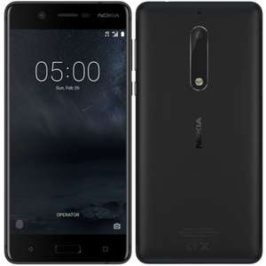 Smartphone 5,2" Nokia 5 - HD, 2 Go de RAM, 16 Go de ROM, Noir ou Argent