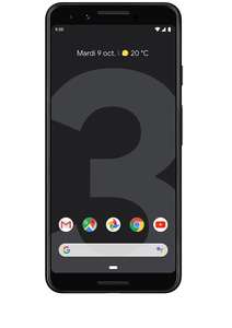 Smartphone 5.5" Google Pixel 3 (FHD+, SnapDragon 845, 4 Go de RAM, 64 Go) + station Pixel Stand + abonnement YouTube Music Premium (6 mois)
