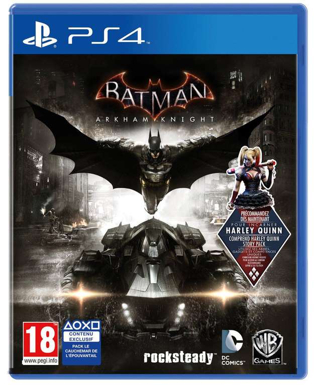 [Adhérents & Fnac Gaming] Batman Arkham Knight sur Xbox One à 33€ et sur PS4