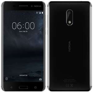 Smartphone 5.5" Nokia 6 - Full HD, Snapdragon 430, 3 Go de RAM, 32 Go, Noir