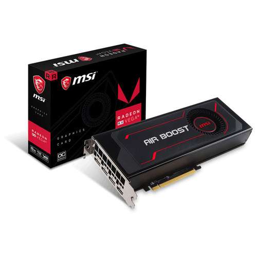 MSI Radeon RX Vega 56 Air Boost, 8 Go HBM2 + 3 jeux offerts (249.01€ avec le code FOUDRE)