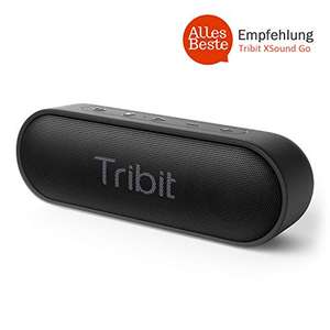 Enceinte Bluetooth Tribit XSound Go - 12 W, étanche IPX7, noir (vendeur tiers)