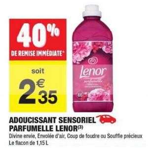 Flacon Gratuit d'Adoucissant Sensoriel Lenor Parfumelle (Variétés au choix) - 1.15L (Via BDR + Quoty)