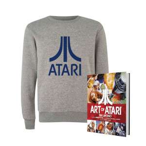 Lot Atari Officiel - T-shirt ou Sweat-shirt + Livre Art of Atari