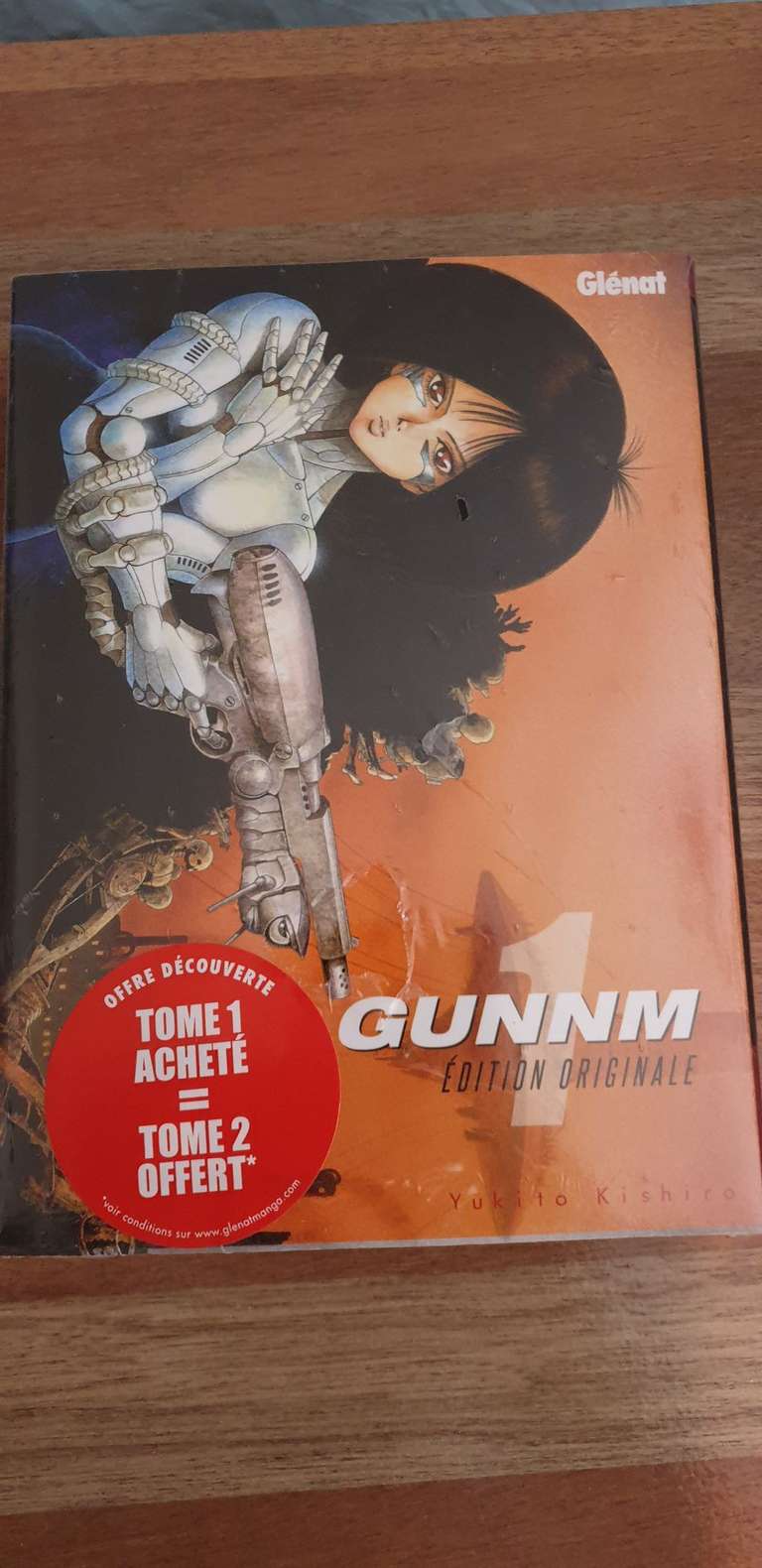 Pack de 2 mangas Gunnm (Tome 1 & 2) - Niort (79)