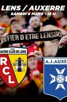 [Femmes] Place pour le match RC Lens - AJA (Auxerre) samedi 9 mars à 15h - Catégrie 1