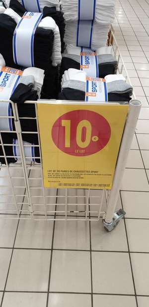 30 paires de chaussettes à 10€ - Firminy (42)