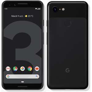 Smartphone 5.5" Google Pixel 3 - FHD+, SnapDragon 845, 4 Go de RAM, 64 Go, Noir
