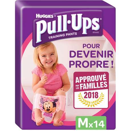 Sélection d'offres promotionnelles - Ex : Couches-culottes Huggies Pull-Ups fille taille M x14