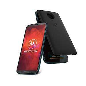 Smartphone 6" Motorola Moto Z3 Play - 64 Go, 4Go de RAM + PowerPack + Protection Style Shell