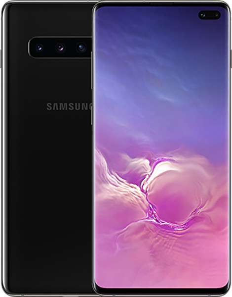 Smartphone 6.4" Samsung Galaxy S10+ - WQHD+, Exynos 9820, 8 Go de RAM, 128 Go, noir (+ 40.28€ en SuperPoints, 790.59 avec le code CLUBR1599)