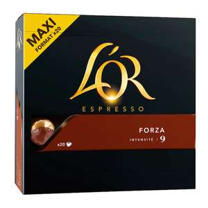 Lot de 3 paquets de 20 capsules café L’Or compatible Nespresso