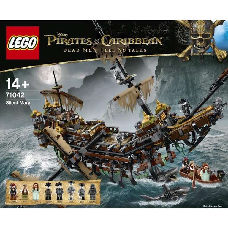 Sélection de LEGO en promotion - Ex : LEGO Pirates des Caraïbes Silent Mary - 71042